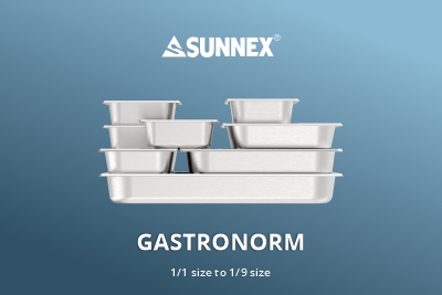 تابه Gastronorm با کیفیت بالا Sunnex در راه است