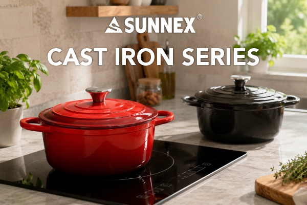سری ظروف چدنی ممتاز SUNNEX